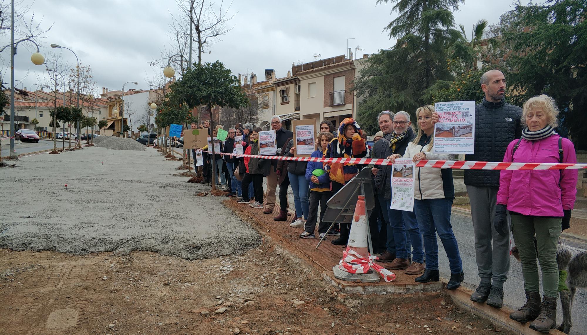 Concentración cementación Granada