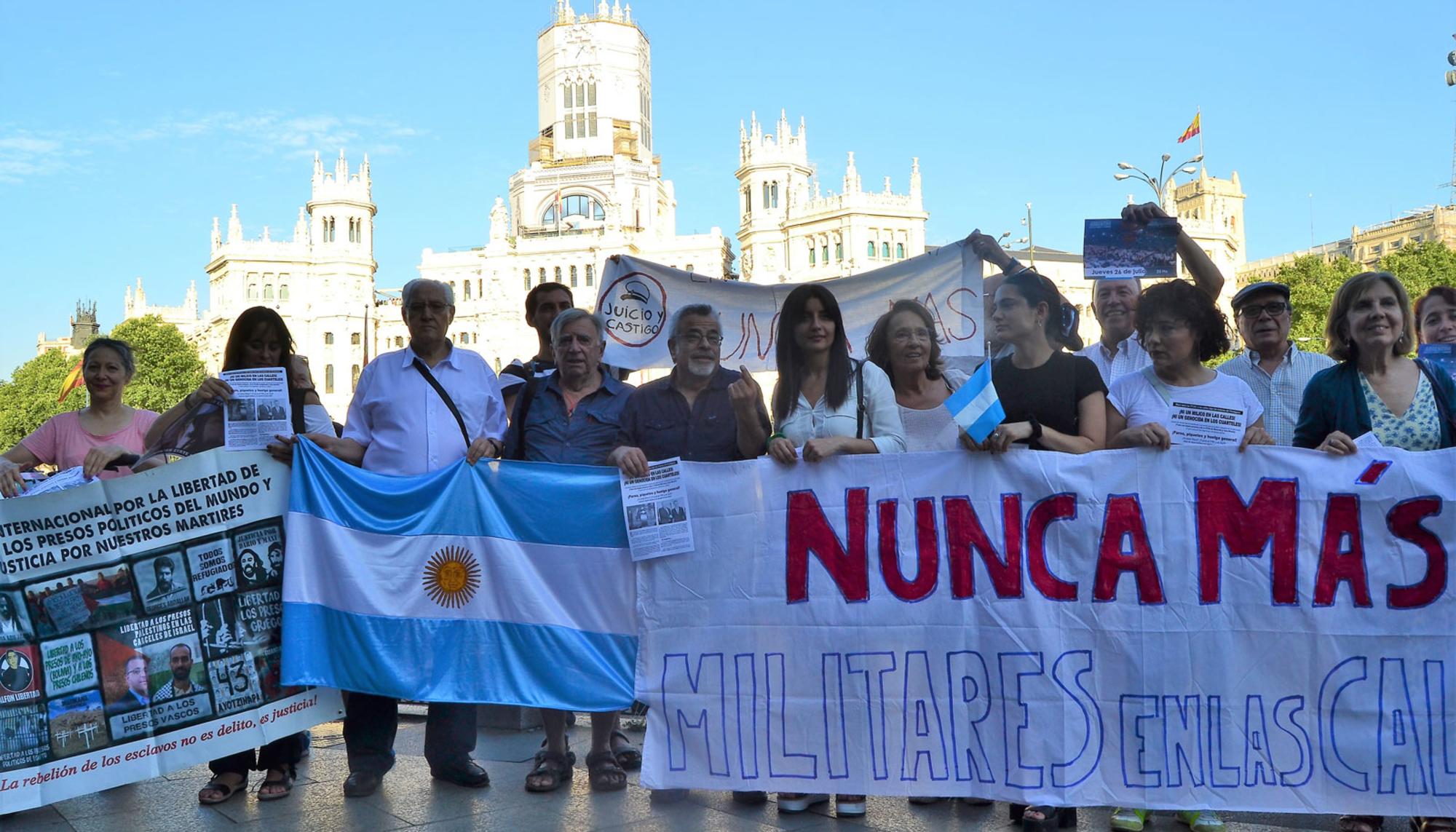 nunca mas argentina madrid