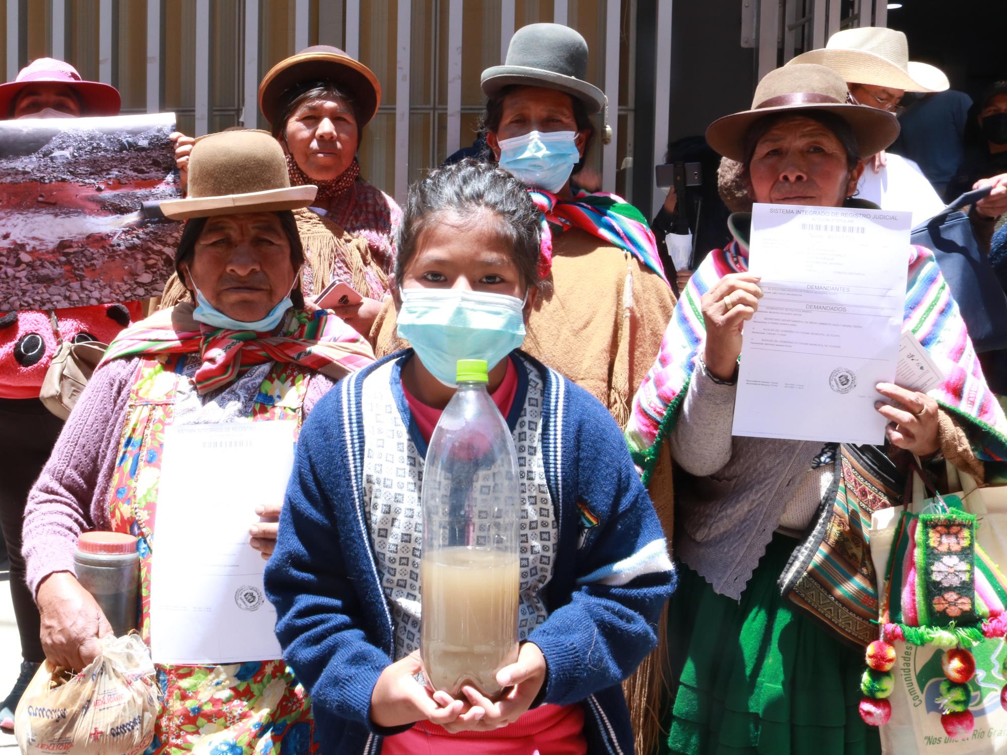 quechuas comunidad San Agustín de Puñaca demanda por contaminación de la minería